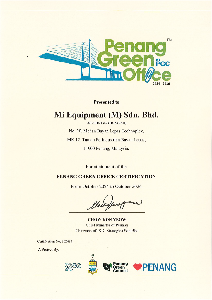 Penang Green Office Certification
2024–2026